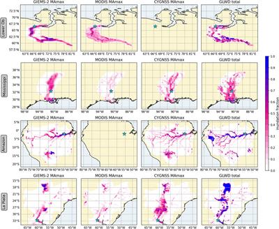Assessing the time variability of GIEMS-2 satellite-derived surface water extent over 30 years